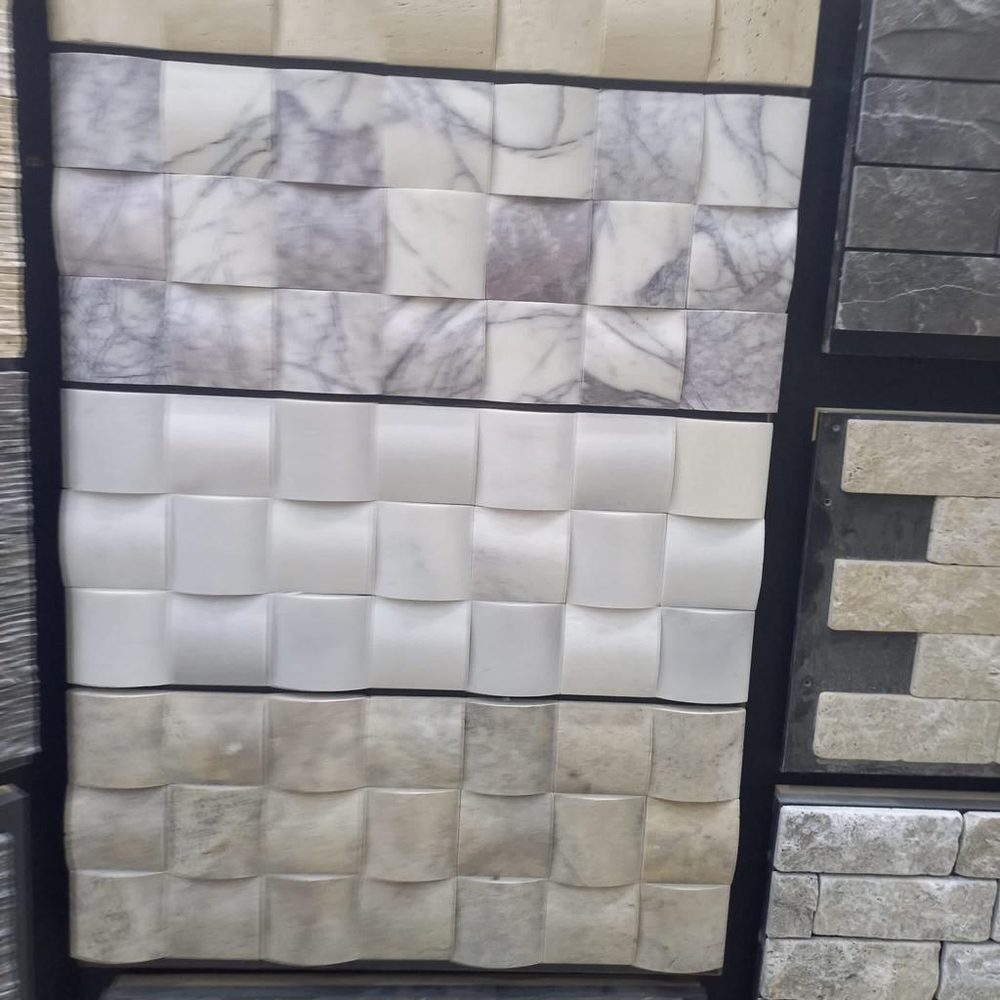 Decorative stone wall tiles